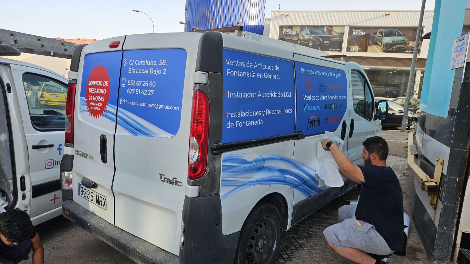 Proyecto de rotulación 6 - Impresiona Melilla, rótulos y señalética